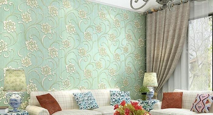 無紡布壁紙展示